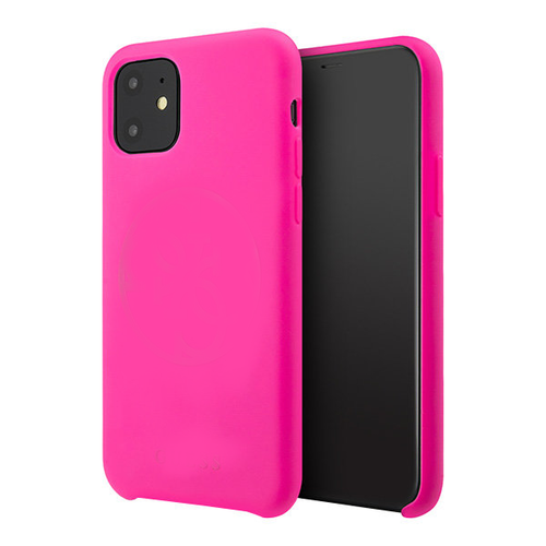 Накладка силиконовая Deppa Liquid Silicone Case Apple iPhone 11 Pro Max Fuchsia фото 