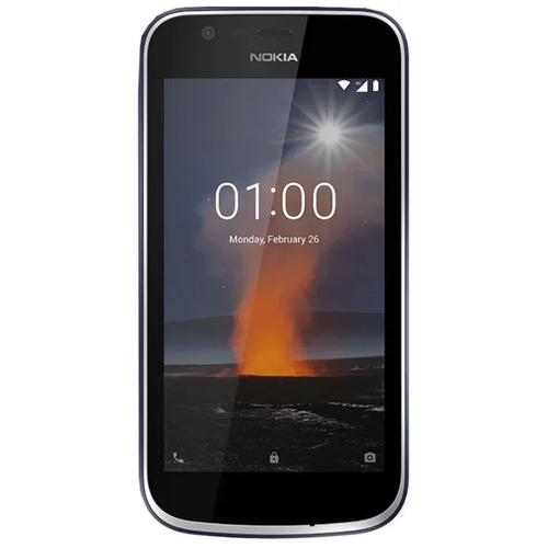 Телефон Nokia 1 Dual Sim Dark Blue фото 