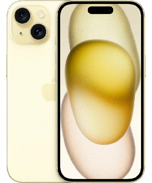 Телефон Apple iPhone 15 256Gb Yellow фото 