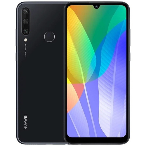 Телефон Huawei Y6P 64Gb Ram 3Gb Midnight Black фото 