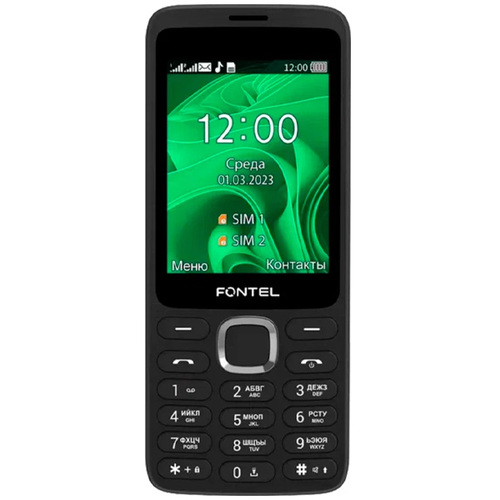 Телефон Мегафон Fontel FP280 Black фото 