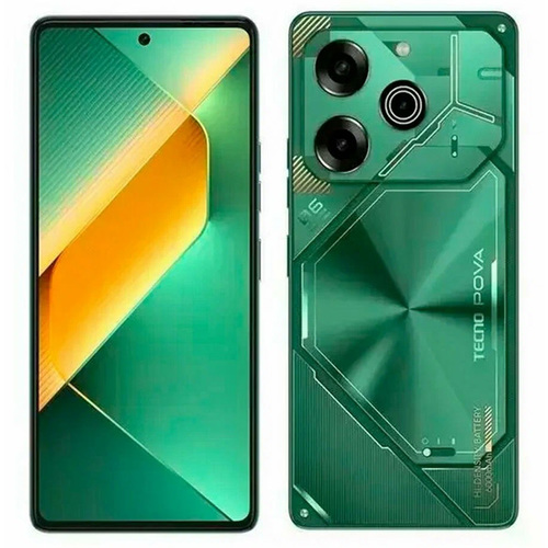 Телефон Tecno Pova 6 Pro 256Gb Ram 12Gb 5G Green фото 