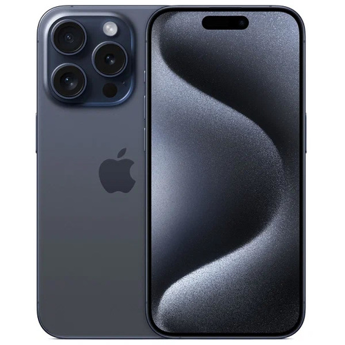 Телефон Apple iPhone 15 Pro 128Gb eSim Blue Titanium фото 